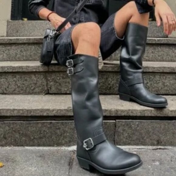 Coach Shoes - Coach Daria Moto Boot. Tall